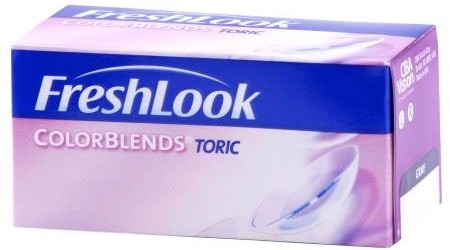 Freshlook Colorblends Toric Honey Contact Lenses (6 lenses/box – 1 box)